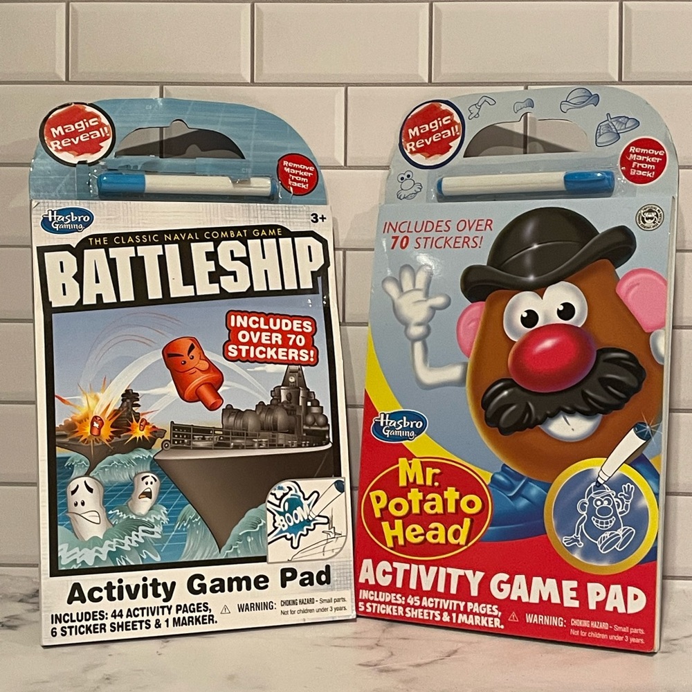Hasbro Activity Game Pad Set